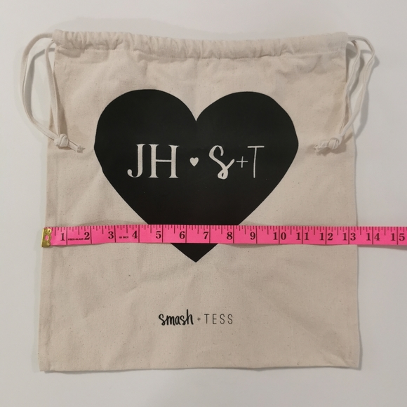 Smash & Tess Jillian Harris canvas bag with drawstring - Picture 2 of 3